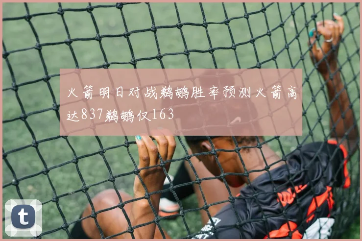 火箭明日对战鹈鹕胜率预测火箭高达837鹈鹕仅163